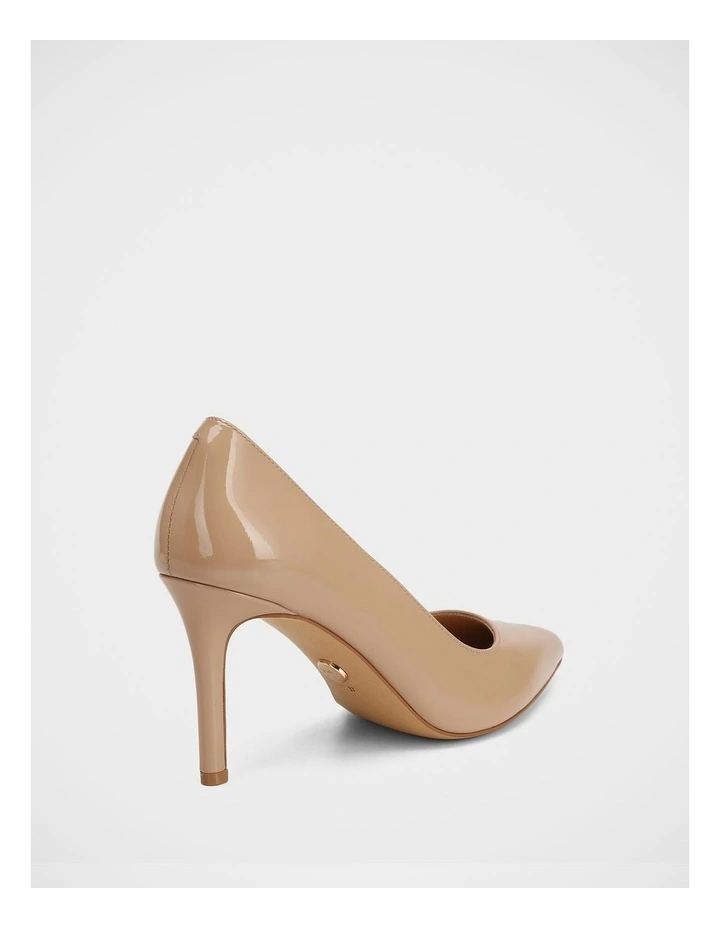 Ravyn Patent Leather Pump in Nude image 4
