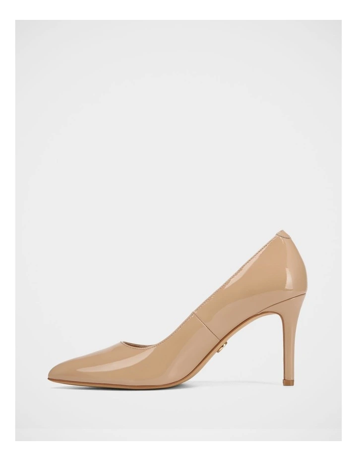 Ravyn Patent Leather Pump in Nude image 6