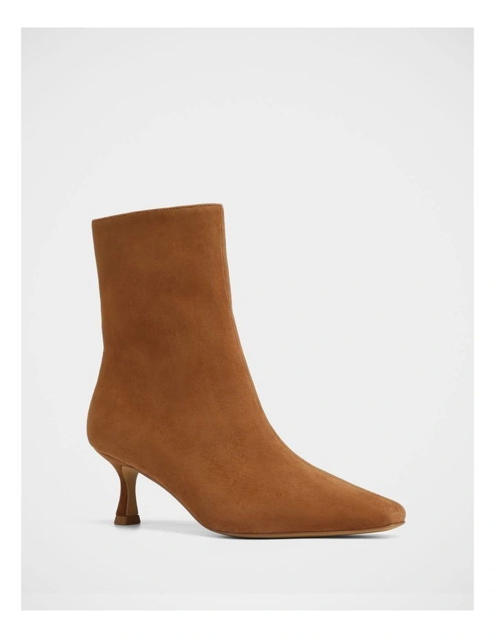 Morgan Suede Leather Ankle Boot in Nutmeg image 2
