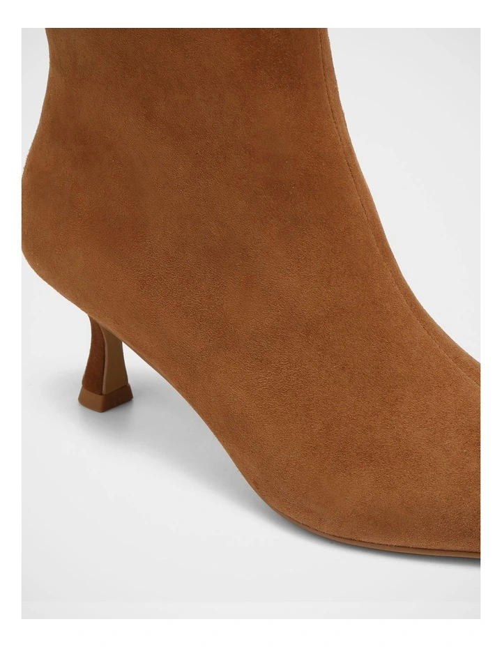 Morgan Suede Leather Ankle Boot in Nutmeg image 3
