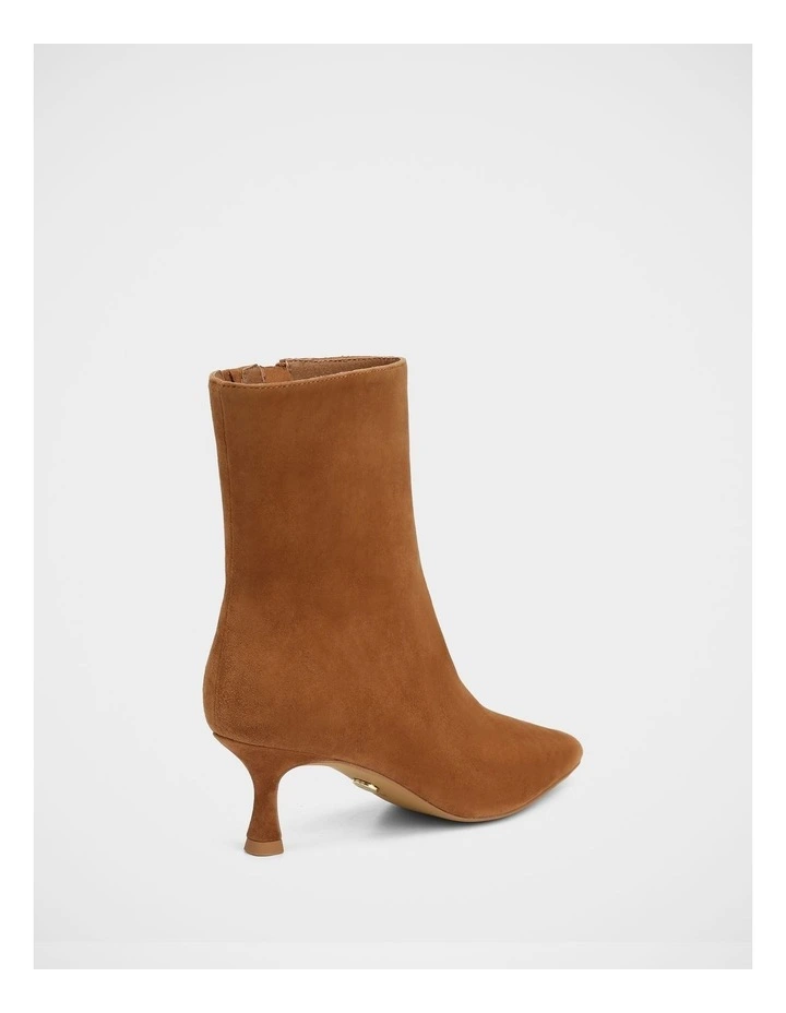 Morgan Suede Leather Ankle Boot in Nutmeg image 4