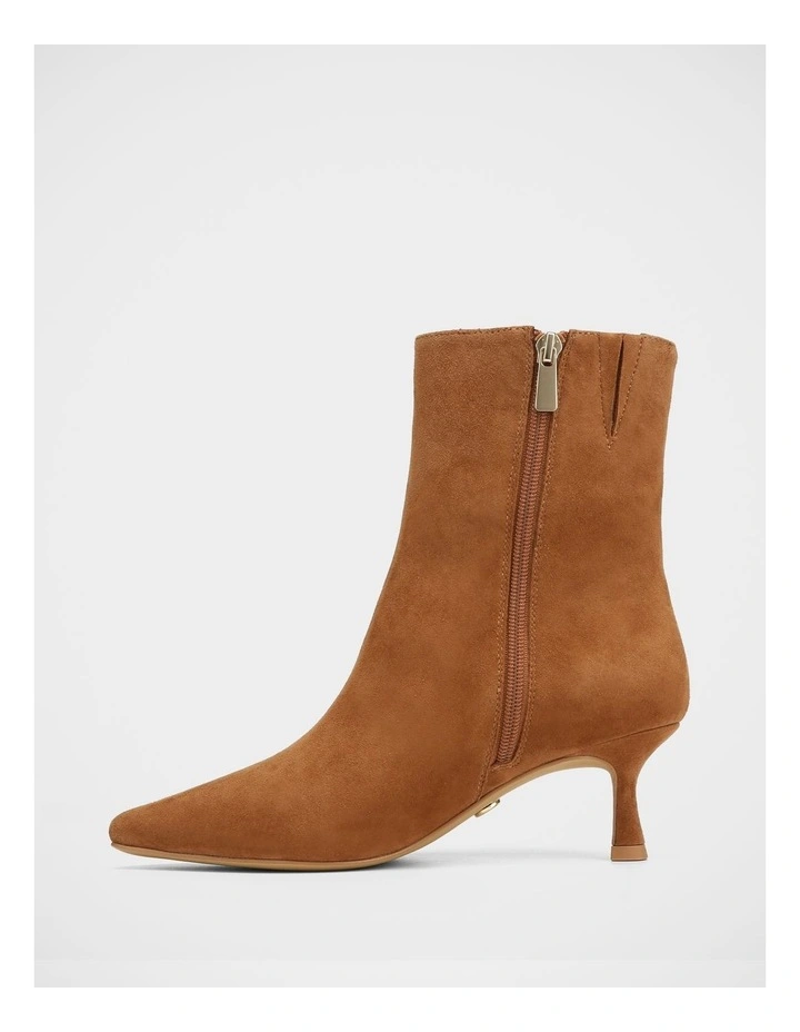Morgan Suede Leather Ankle Boot in Nutmeg image 6