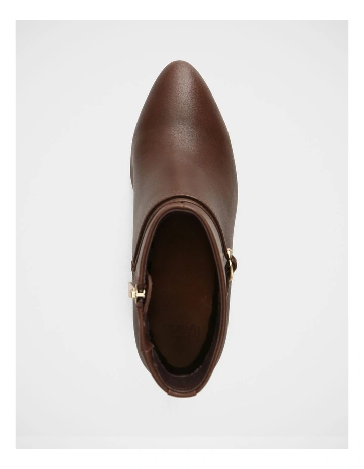 Padilla Leather Ankle Boot in Syrup image 5