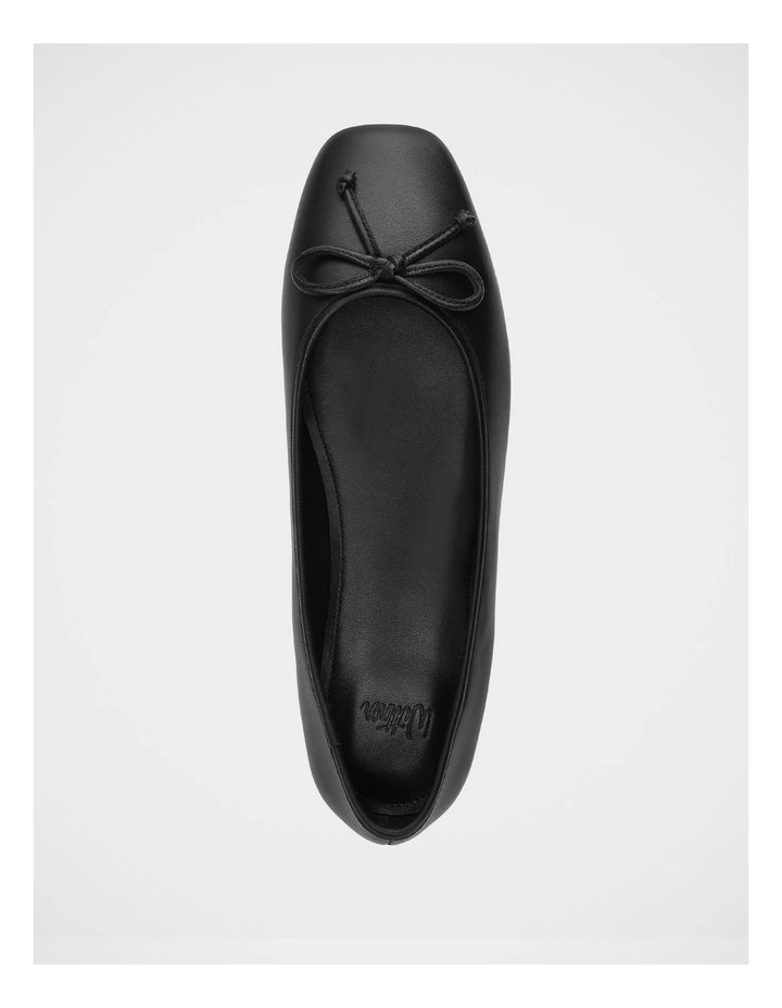 Armenia Leather Ballet Flat in Black image 5