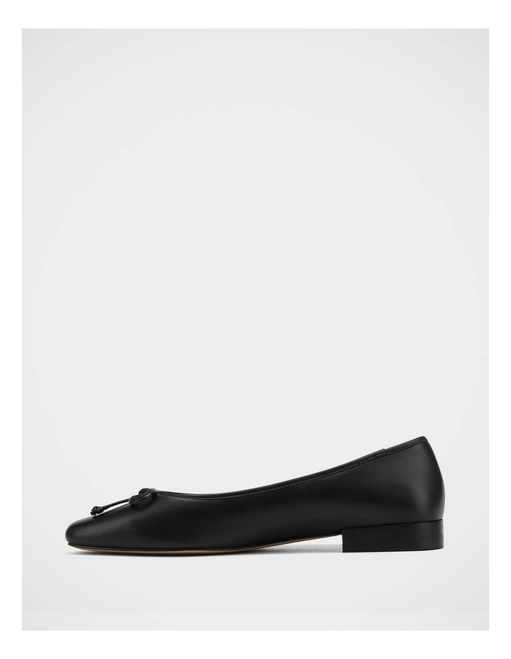 Armenia Leather Ballet Flat in Black image 6