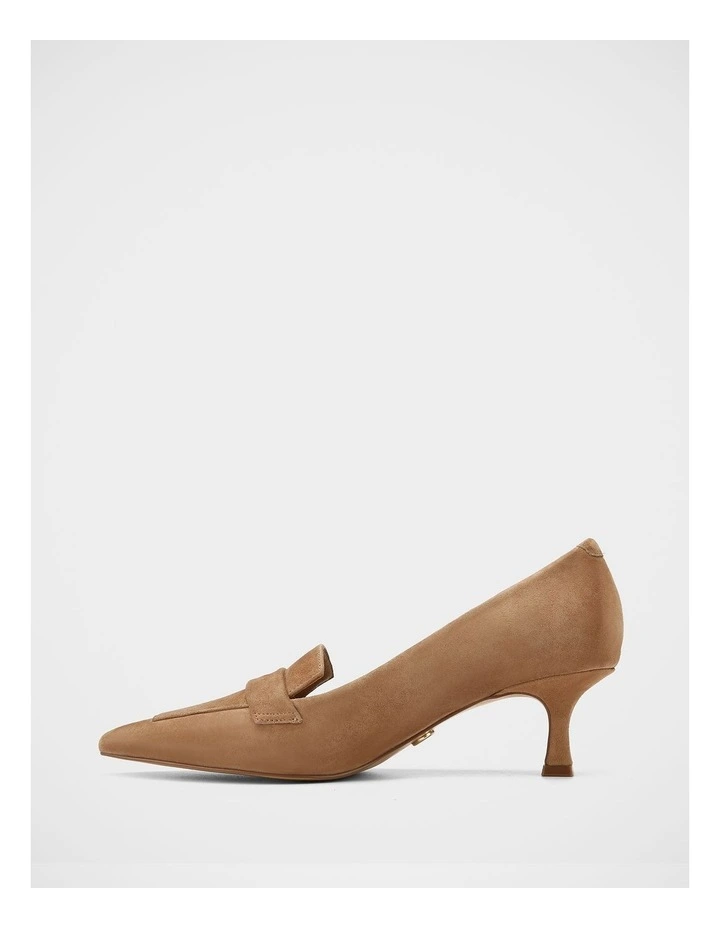 Gabby Suede Leather Pump in Nutmeg image 6