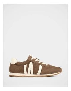 Billy Suede Leather Sneaker in Espresso