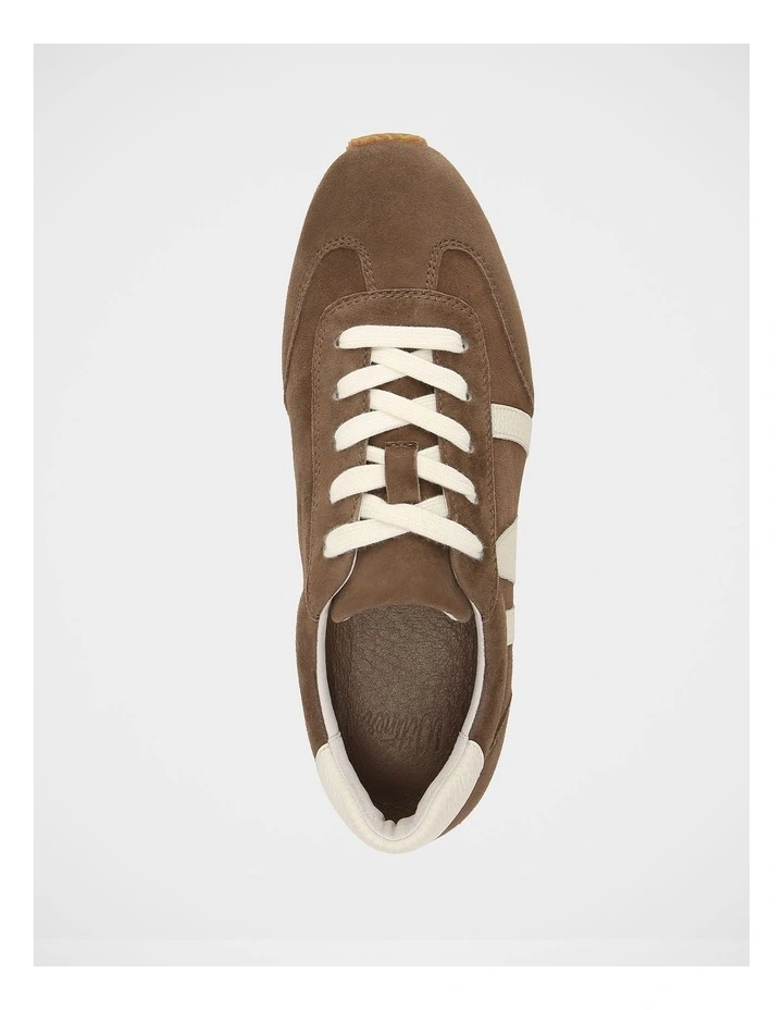Billy Suede Leather Sneaker in Espresso image 5