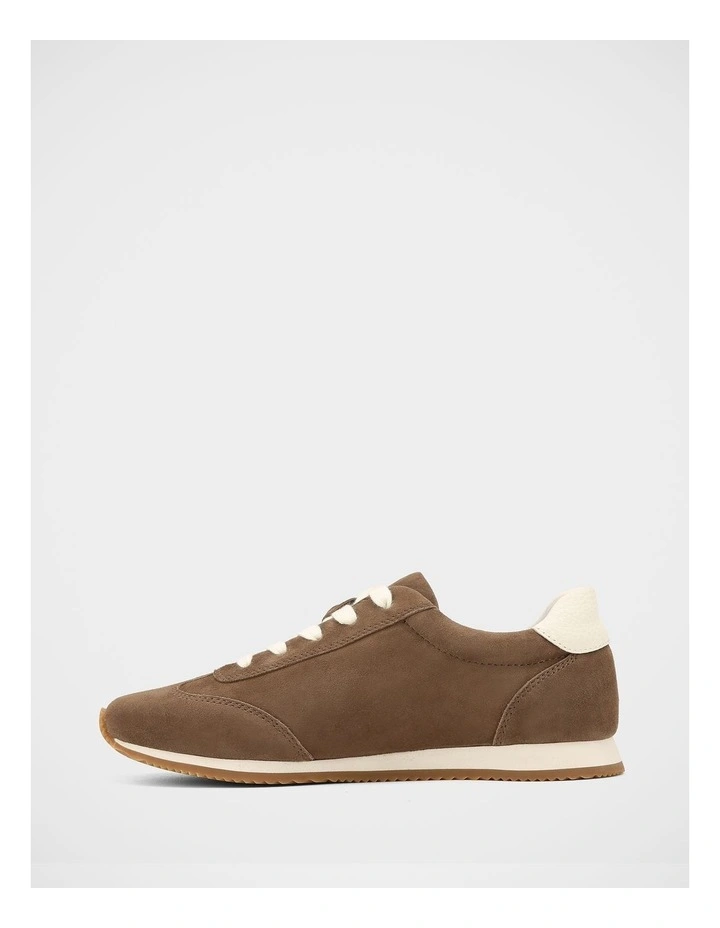 Billy Suede Leather Sneaker in Espresso image 6