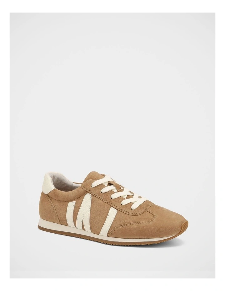Billy Suede Leather Sneaker in Fawn image 2