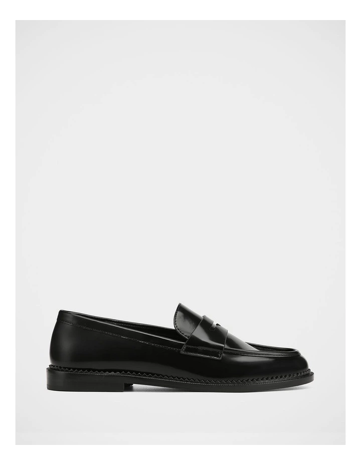 Brody Leather Loafer in Black image 1