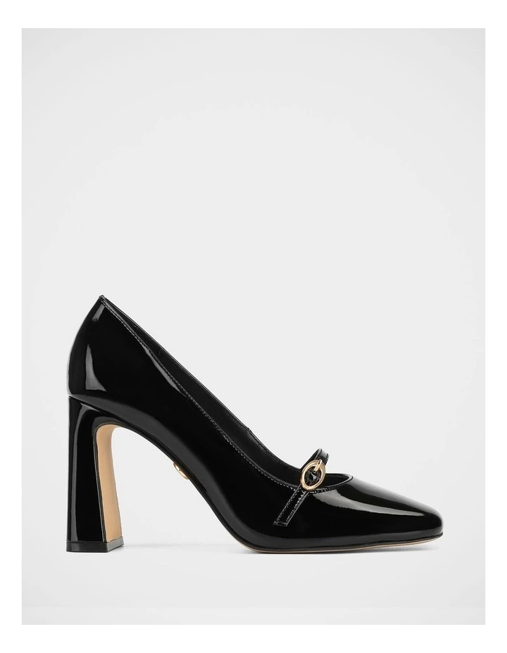 Perley Patent Leather Pump in Black image 1