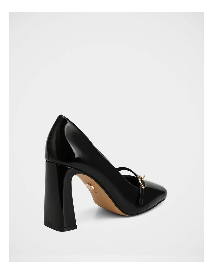 Perley Patent Leather Pump in Black image 4