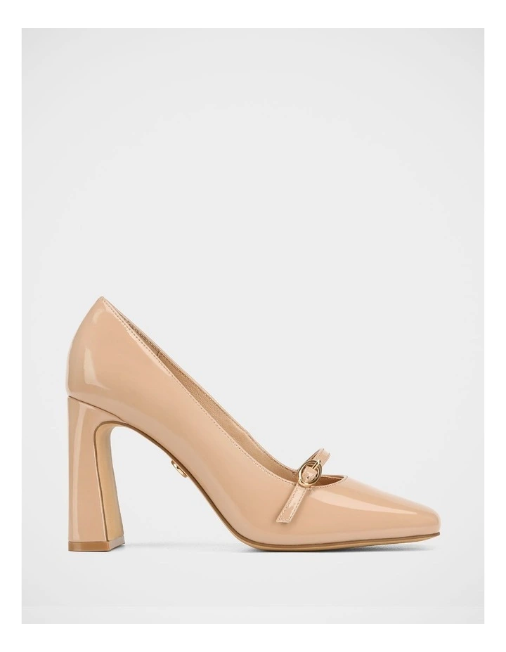 Perley Patent Leather Pump in Nude image 1