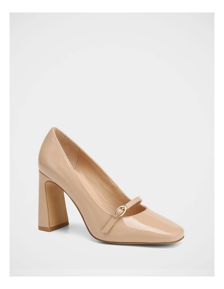 Perley Patent Leather Pump in Nude image 2