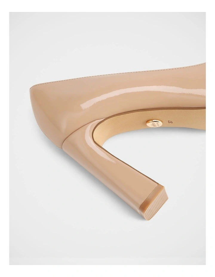 Perley Patent Leather Pump in Nude image 3