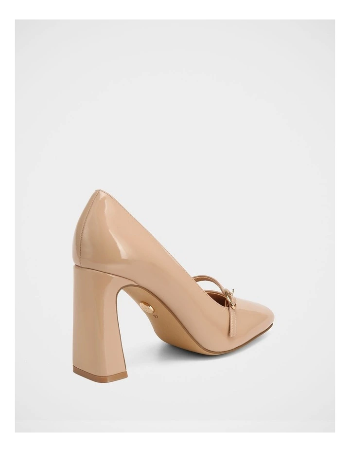 Perley Patent Leather Pump in Nude image 4