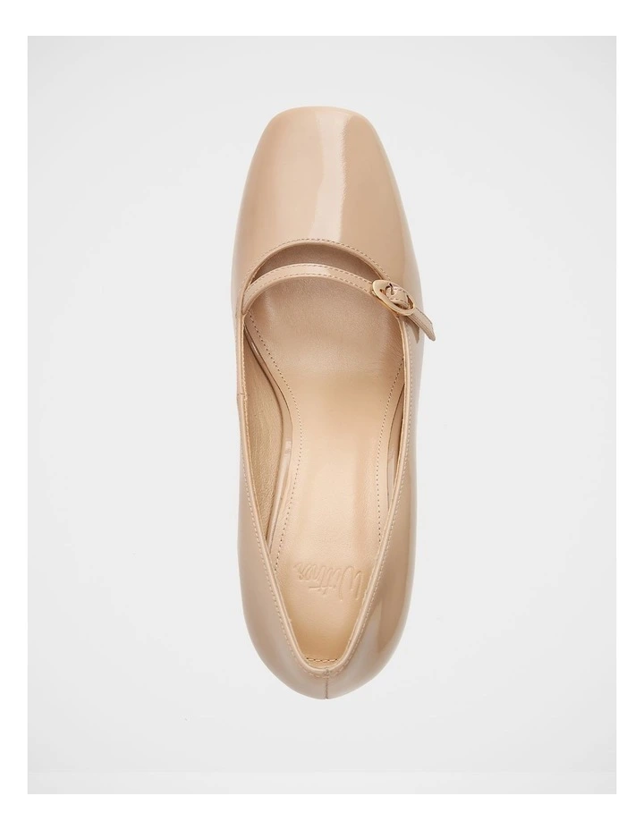 Perley Patent Leather Pump in Nude image 5