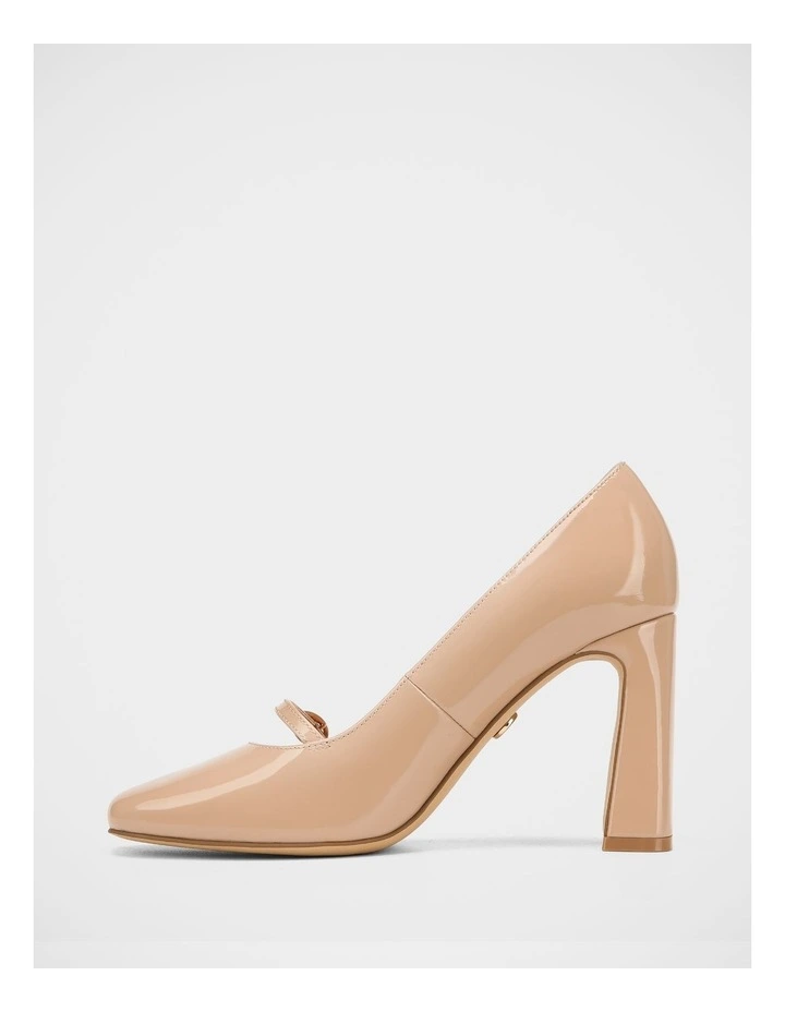 Perley Patent Leather Pump in Nude image 6