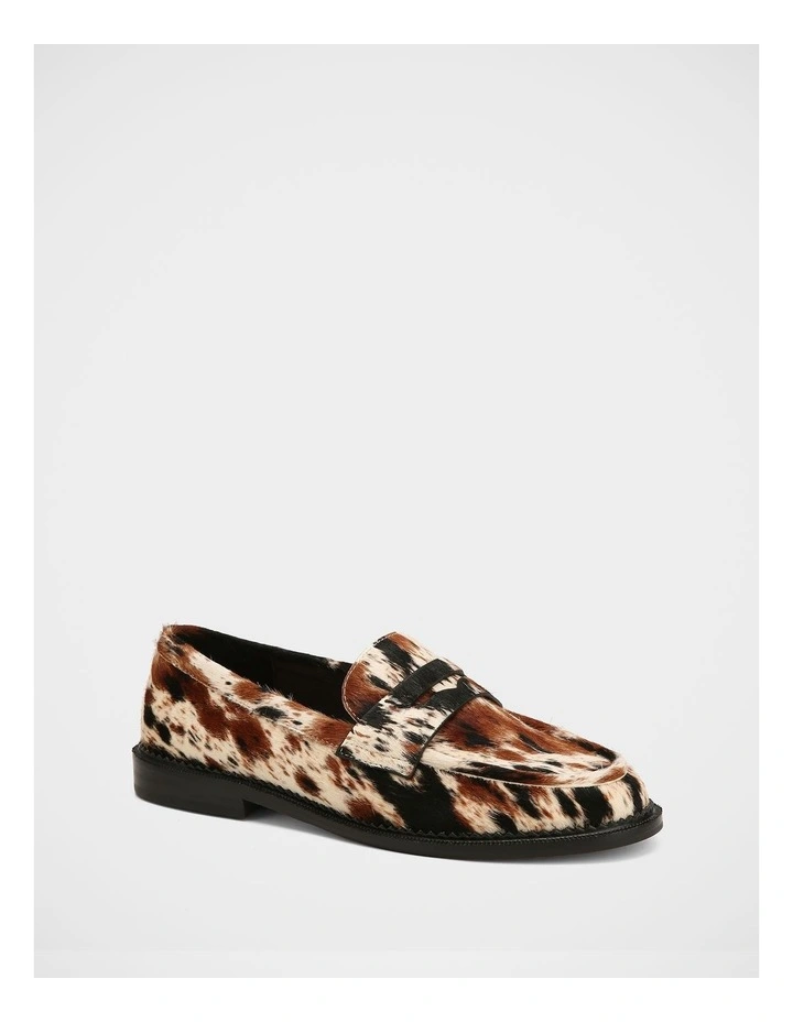 Brody Hair on Leather Loafer in Cowhide image 2