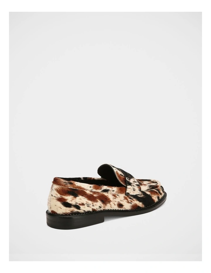 Brody Hair on Leather Loafer in Cowhide image 4