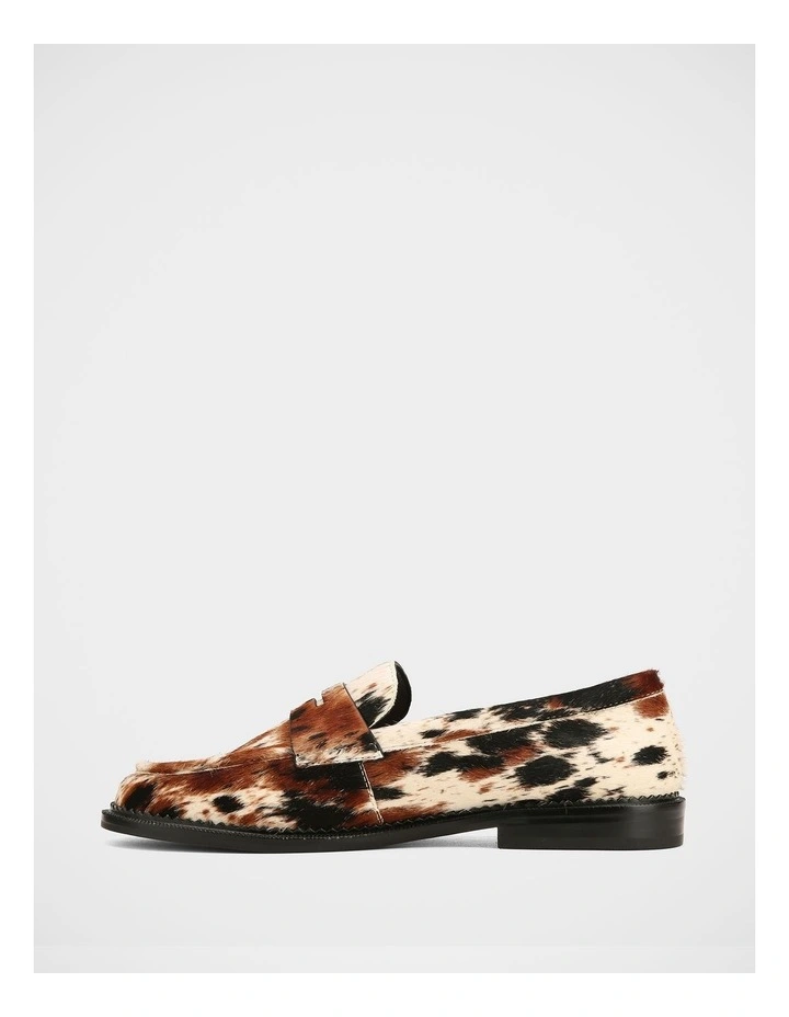 Brody Hair on Leather Loafer in Cowhide image 6