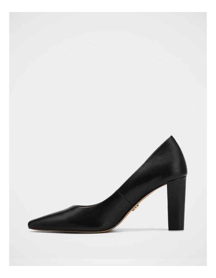 Shilo Leather High Heel Pumps in Black image 6