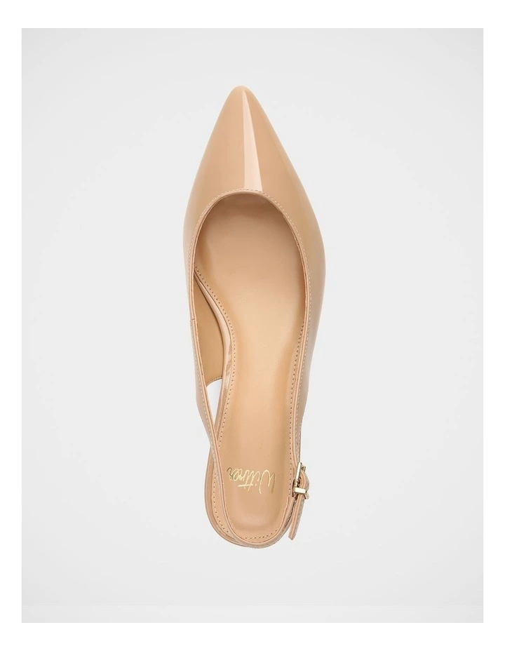 Kennedy Patent Leather Slingback in Blush image 5