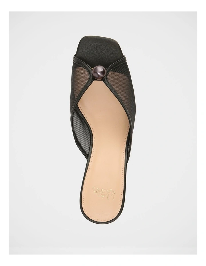 Irina Mesh Sandals in Black image 5