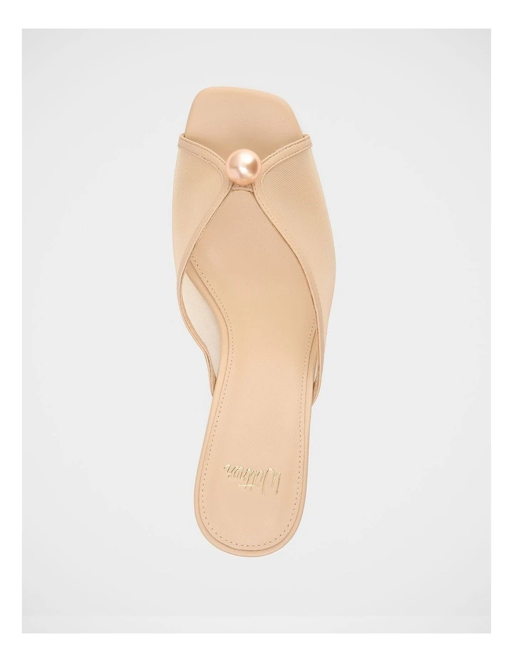 Irina Mesh Sandals in Bisque image 5