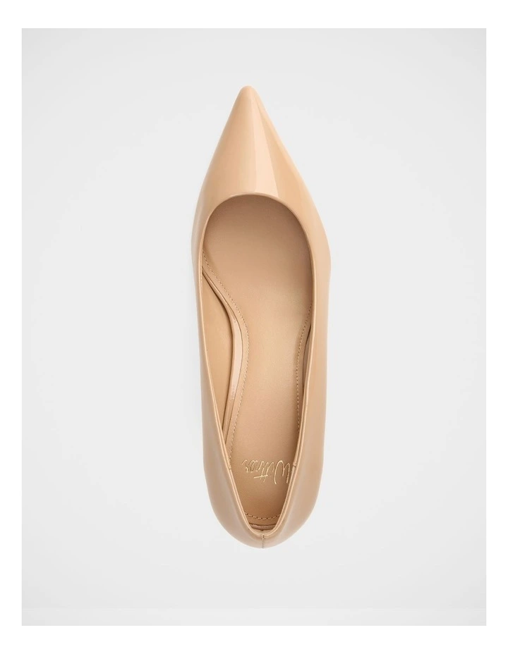 Gabe Patent Leather Pumps in Nude image 5