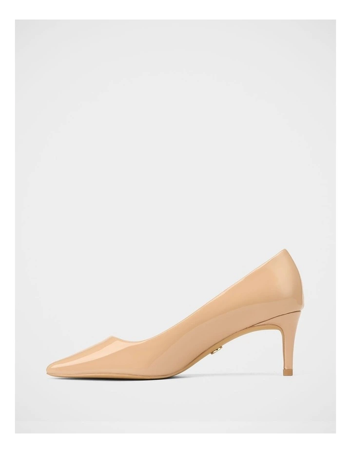 Gabe Patent Leather Pumps in Nude image 6