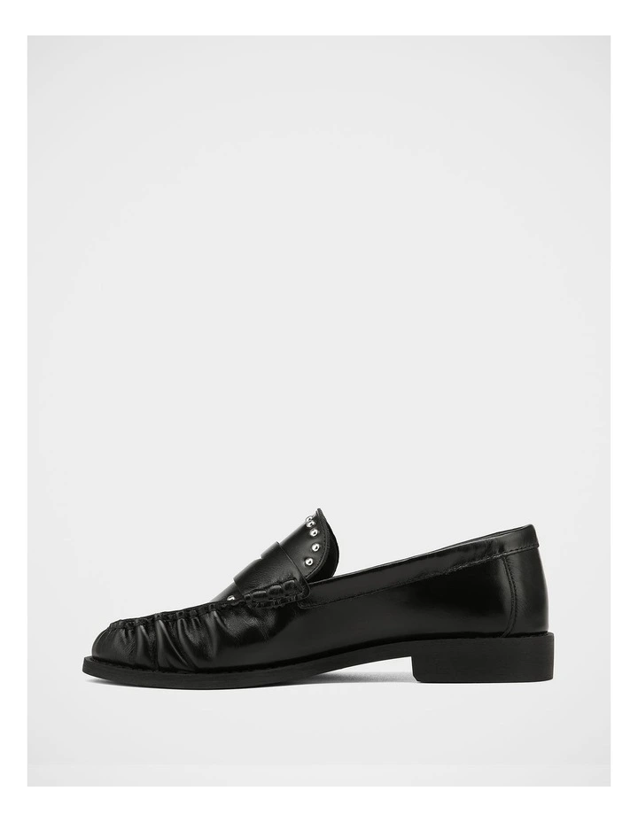Finley Leather Loafer in Black image 6