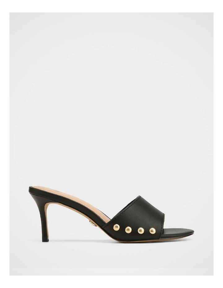 Olsen Leather Sandals in Black image 1