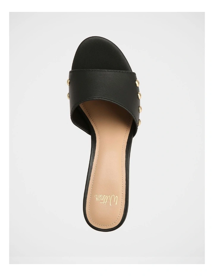 Olsen Leather Sandals in Black image 5