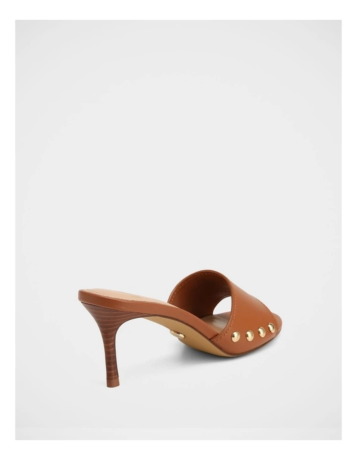 Olsen Leather Sandals in Chestnut image 4