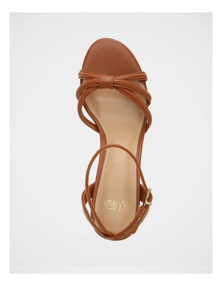 Opie Leather Sandals in Chestnut image 5