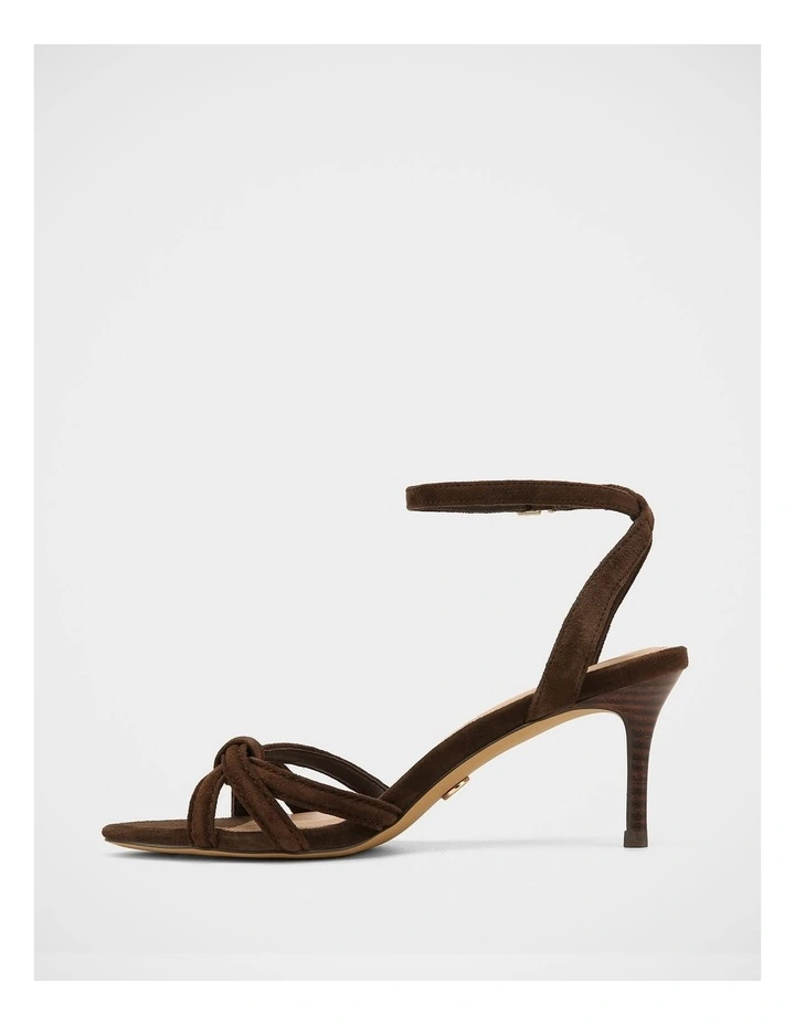 Opie Suede Leather Sandals in Espresso image 6