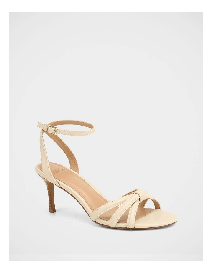 Opie Leather Sandals in Ivory image 2