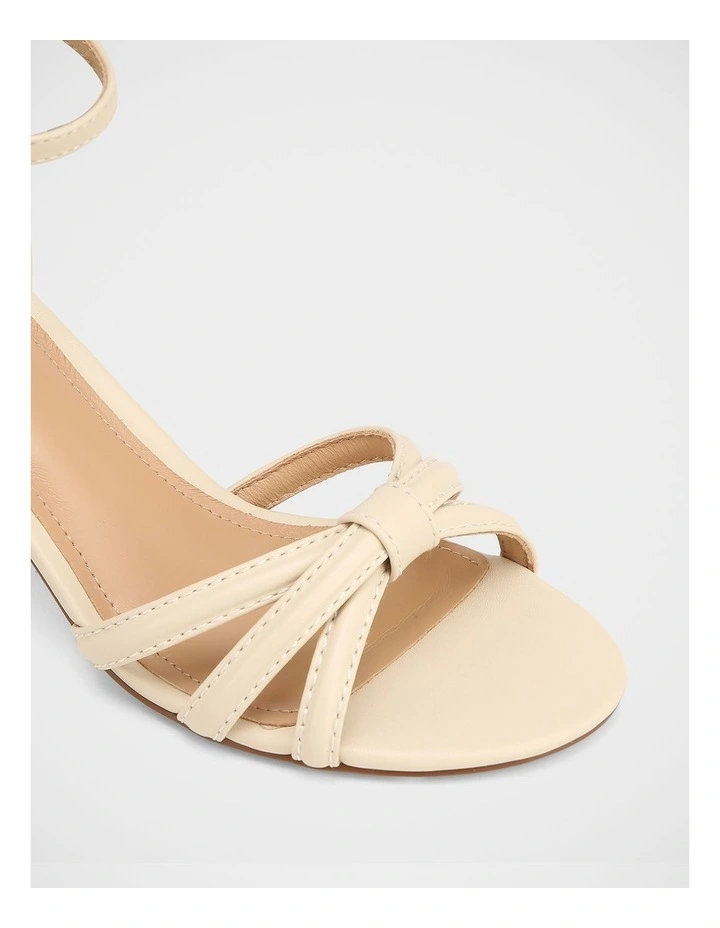 Opie Leather Sandals in Ivory image 3