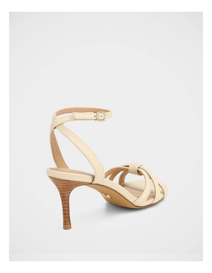 Opie Leather Sandals in Ivory image 4
