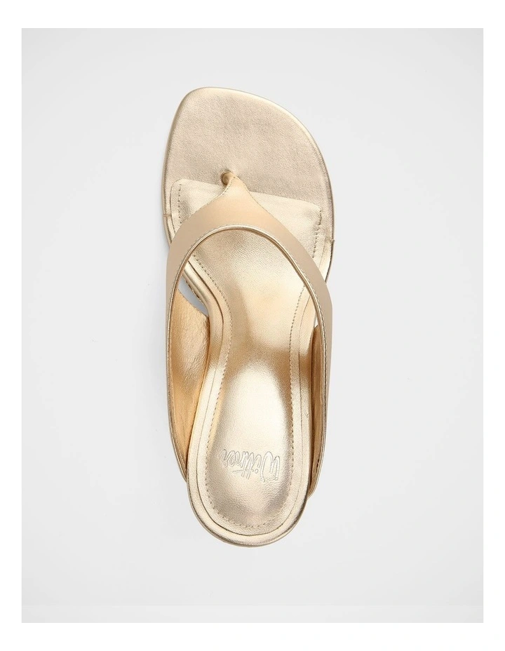 WITTNER VIOLET WEDGES CHAMPAGNE LEATHER image 5