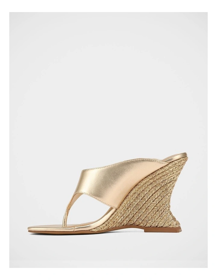 WITTNER VIOLET WEDGES CHAMPAGNE LEATHER image 6