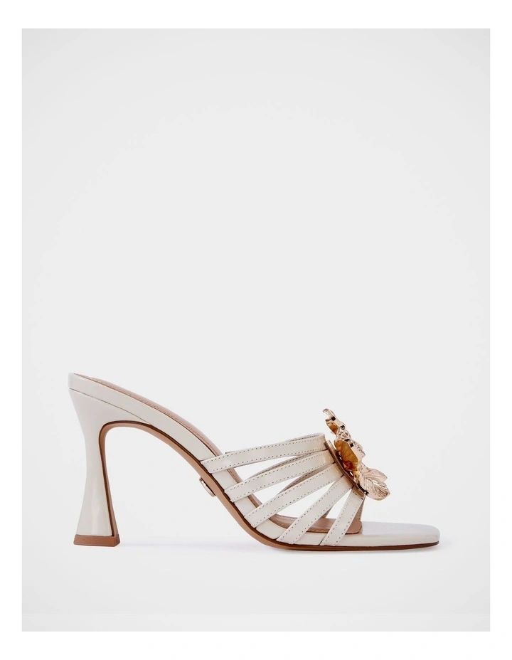 Yancy Leather Sandals in Optic White image 1