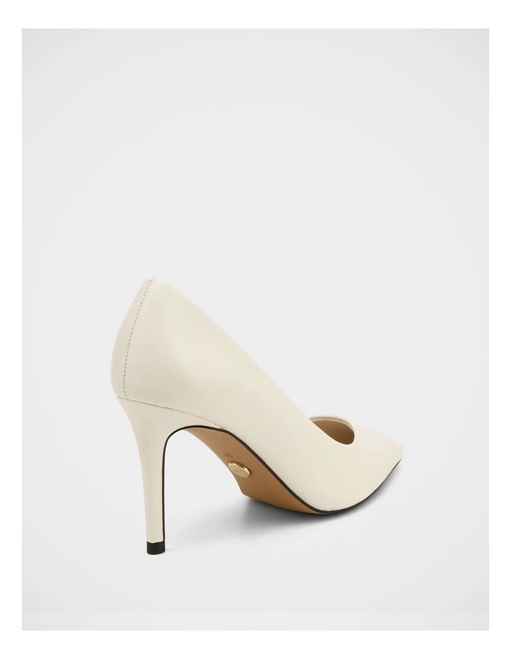 Oakley Leather Pumps in Optic White image 4
