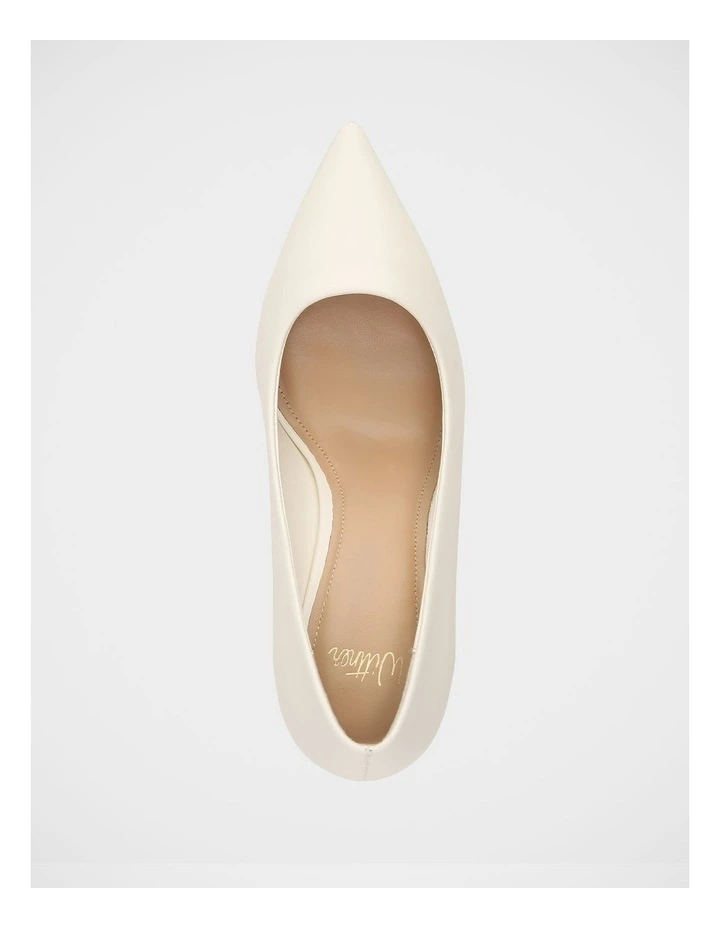 Oakley Leather Pumps in Optic White image 5