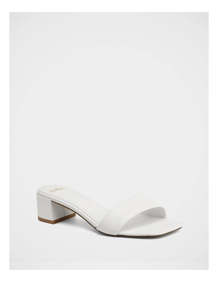 Kylo Leather Sandals in White image 2