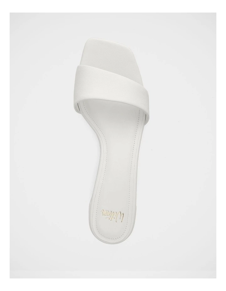Kylo Leather Sandals in White image 5