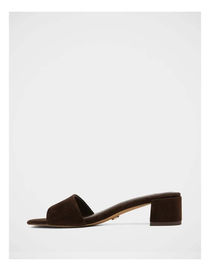 Kylo Suede Leather Sandals in Espresso image 6