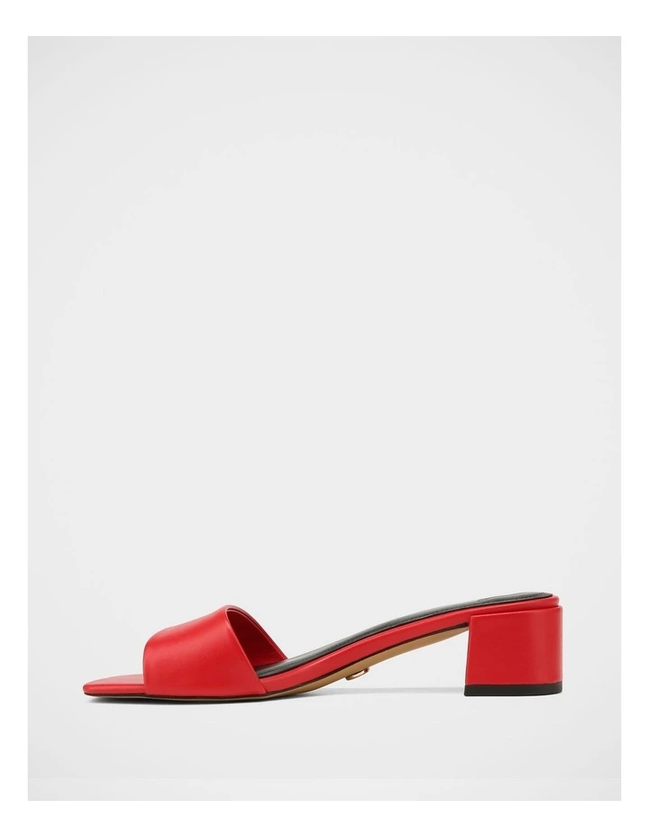 Kylo Leather Sandals in Red image 6